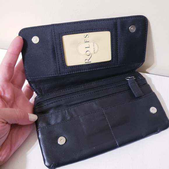 Soft Leather Wallet/Organizer - O/S - Picture 6 of 9